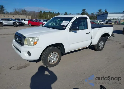 2007 Toyota Tacoma из США, поврежденный, VIN 5TENX22N87Z416362